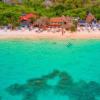 asi es playa blanca barú en Cartagena de indias